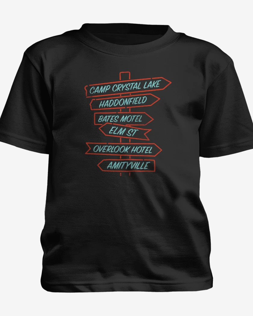 Polera de niño Negro de Direcciones