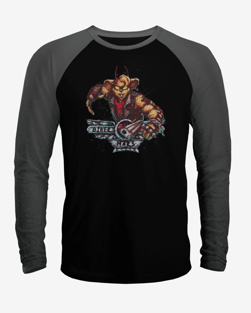 Polera Raglan Biker mars from mars
