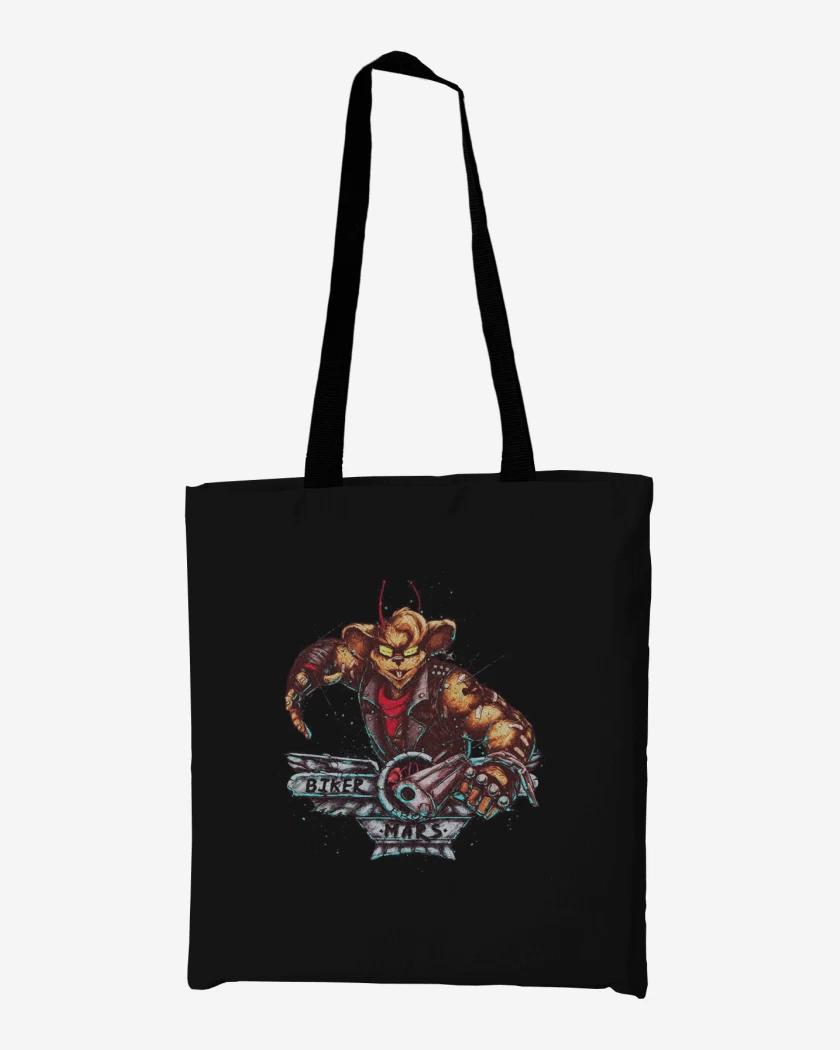 Totebag Biker mars from mars