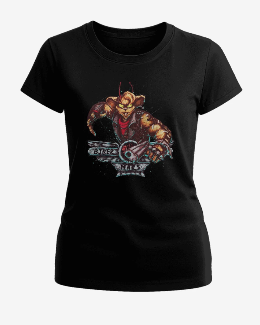 Polera de Mujer Biker mars from mars