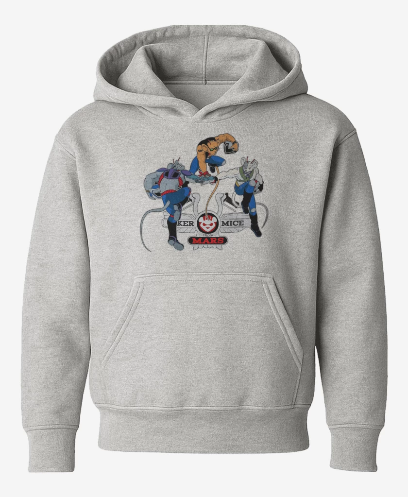 Poleron de niño Gris Melange de Biker mice from mars 2