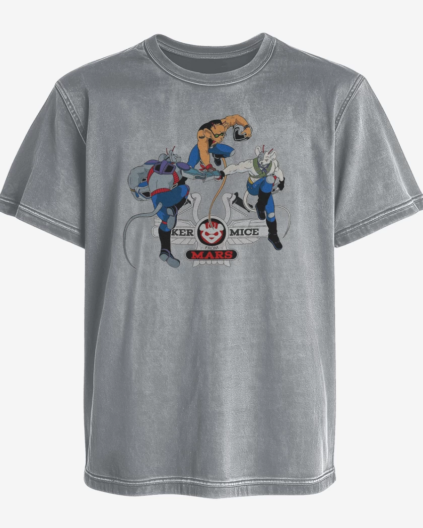 Polera desgastada Biker mice from mars 2