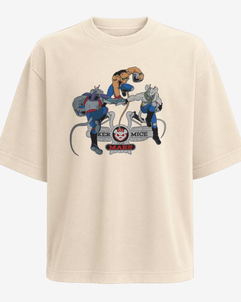 Polera Oversize Biker mice from mars 2