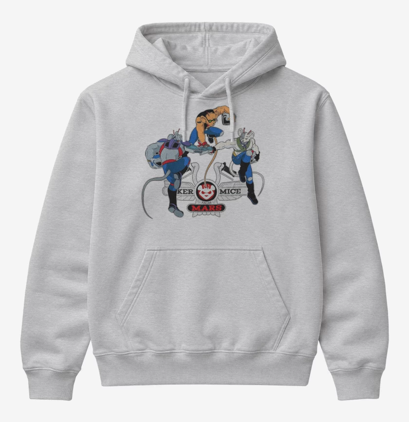 Poleron Canguro básico Biker mice from mars 2