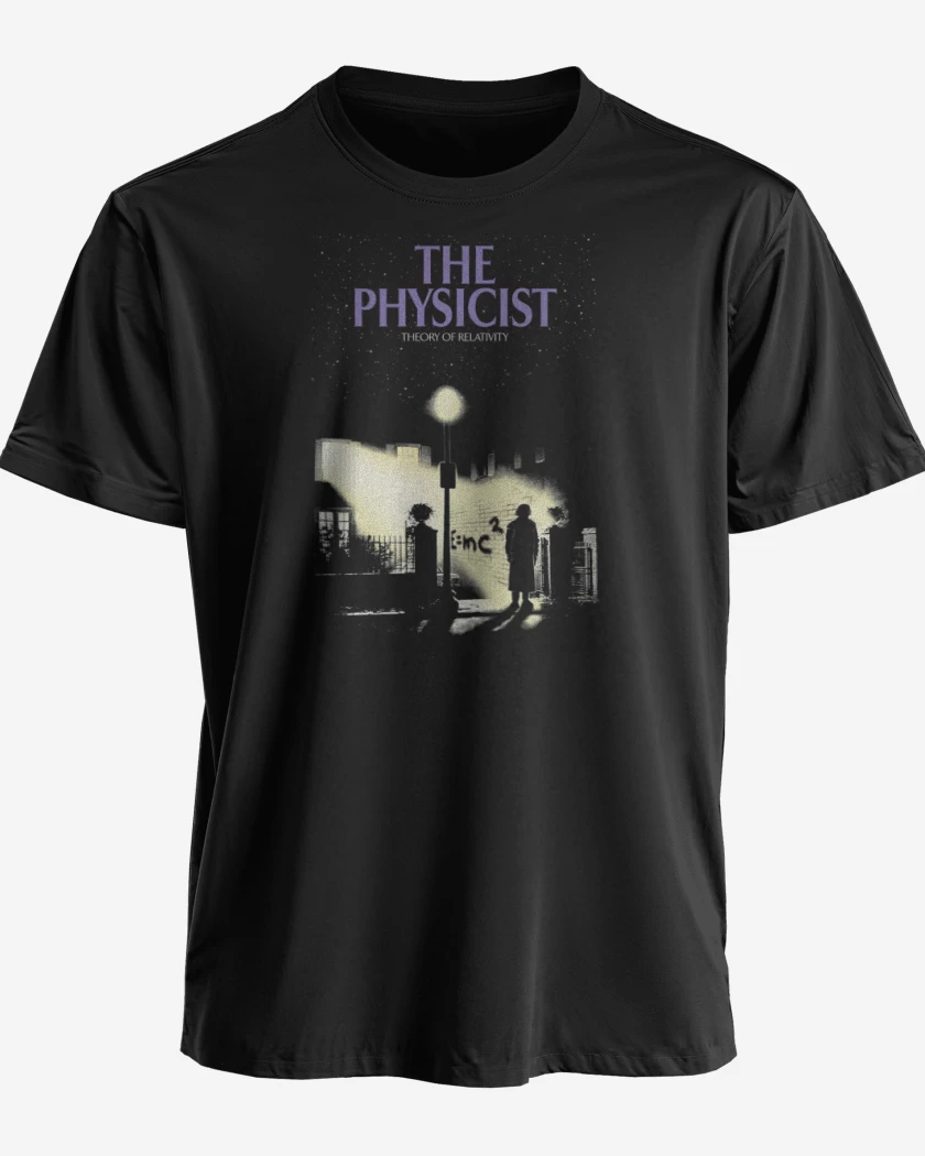 Polera premium Negro de The physicist