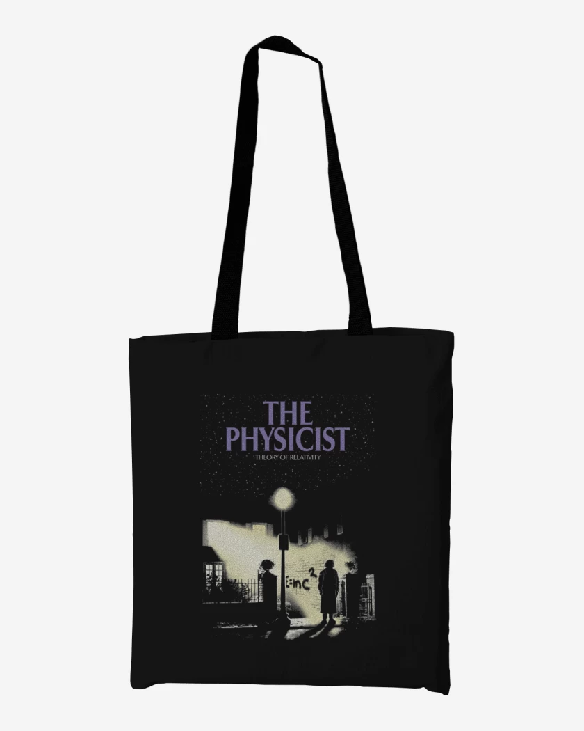 Totebag Negro de The physicist