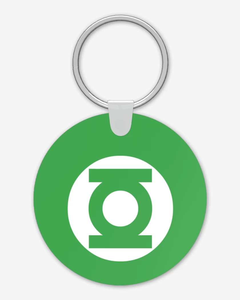 Llavero Linterna Verde - Logo