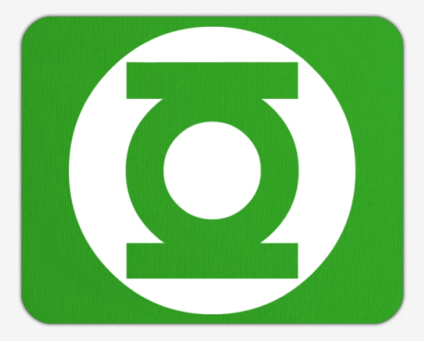 Mousepad Linterna Verde - Logo