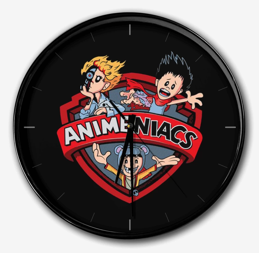 Reloj Negro de Animeniacs