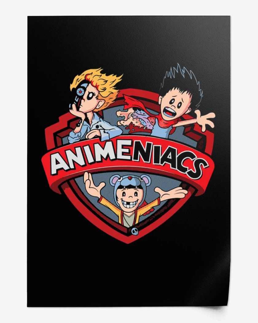 Print Negro de Animeniacs