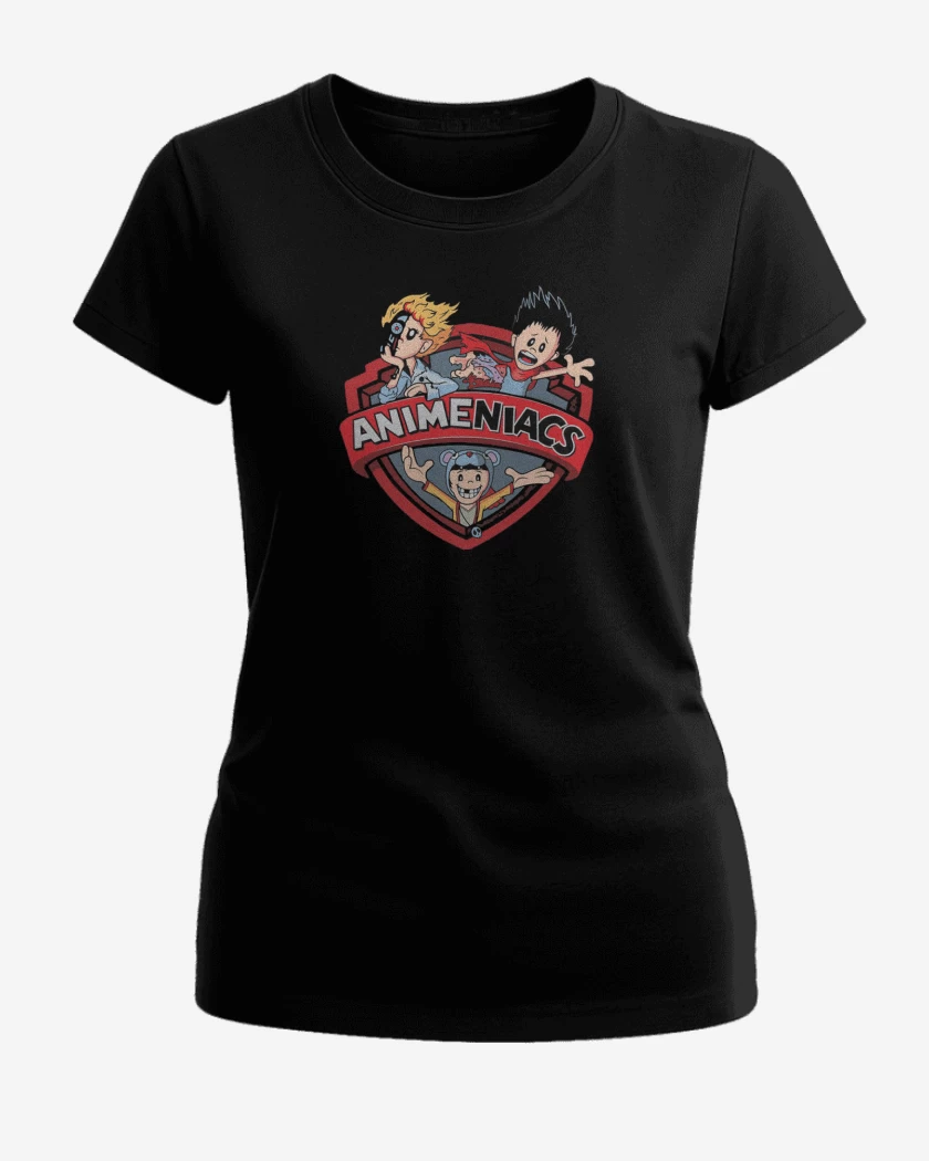 Polera de Mujer Negro de Animeniacs