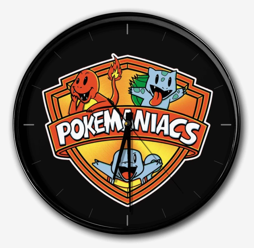 Reloj Negro de Pokemaniacs