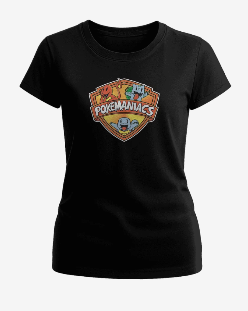 Polera de Mujer Negro de Pokemaniacs