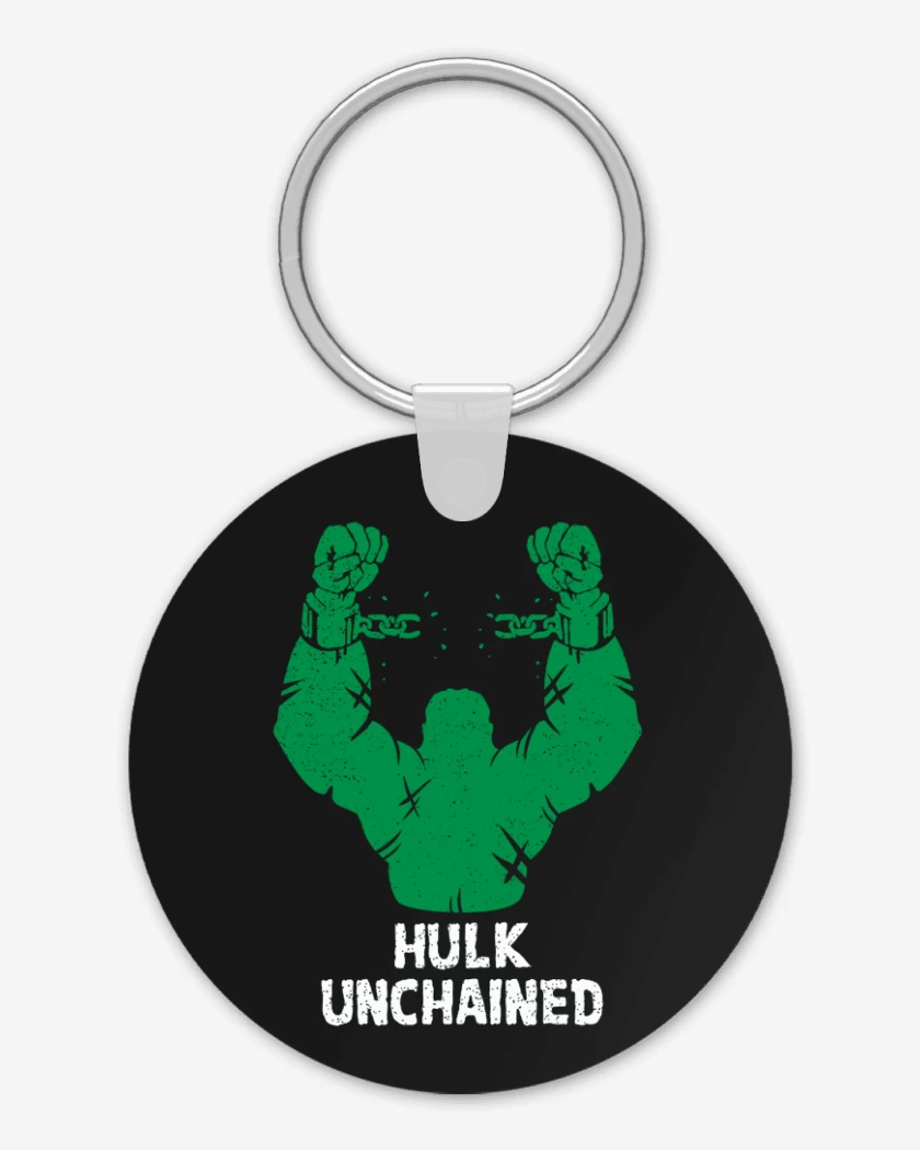 Llavero Negro de Hulk unchained