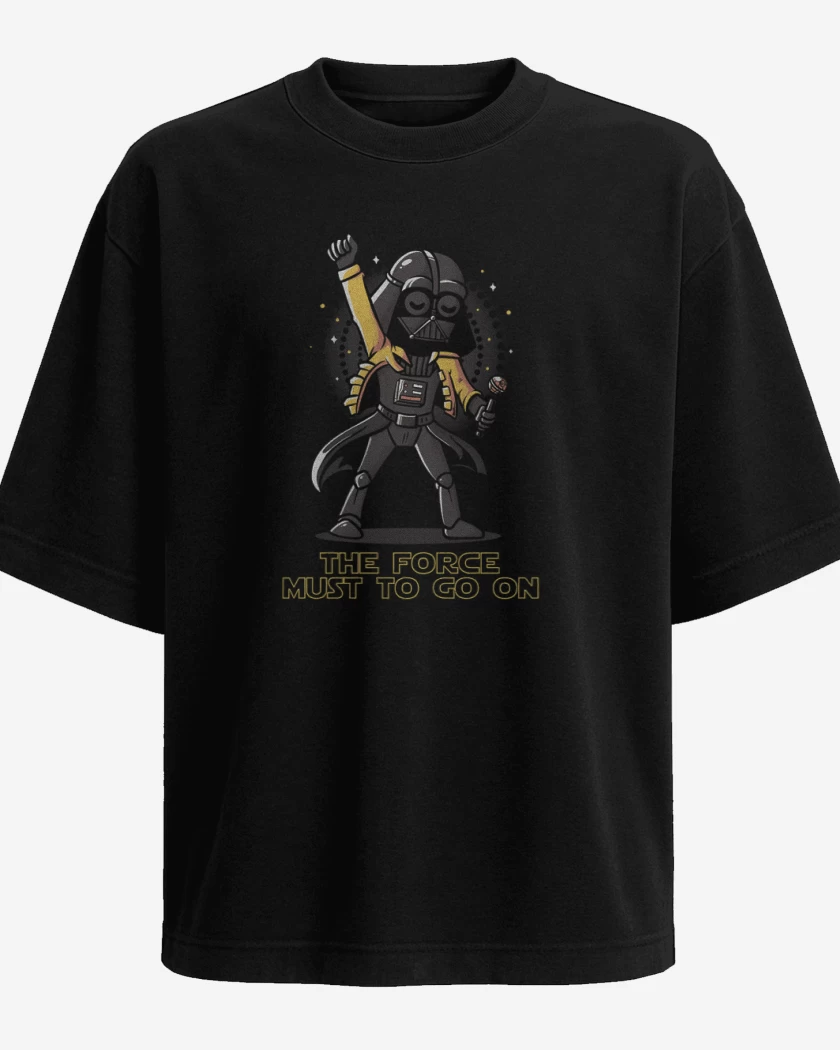 Polera Oversize The force must go on