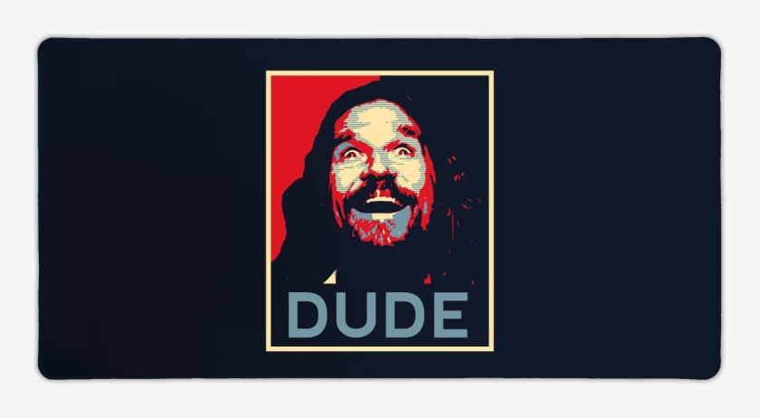 Mouse pad Gamer Azul Marino de Dude