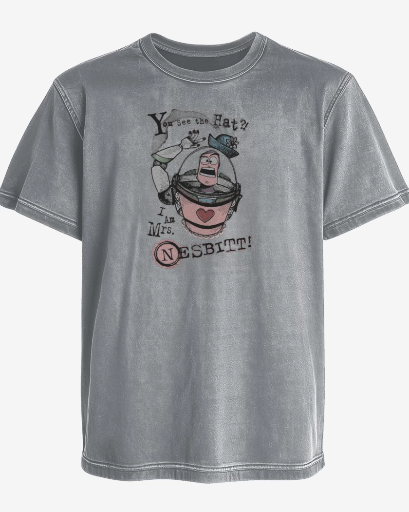 Polera desgastada Sra Nesbitt