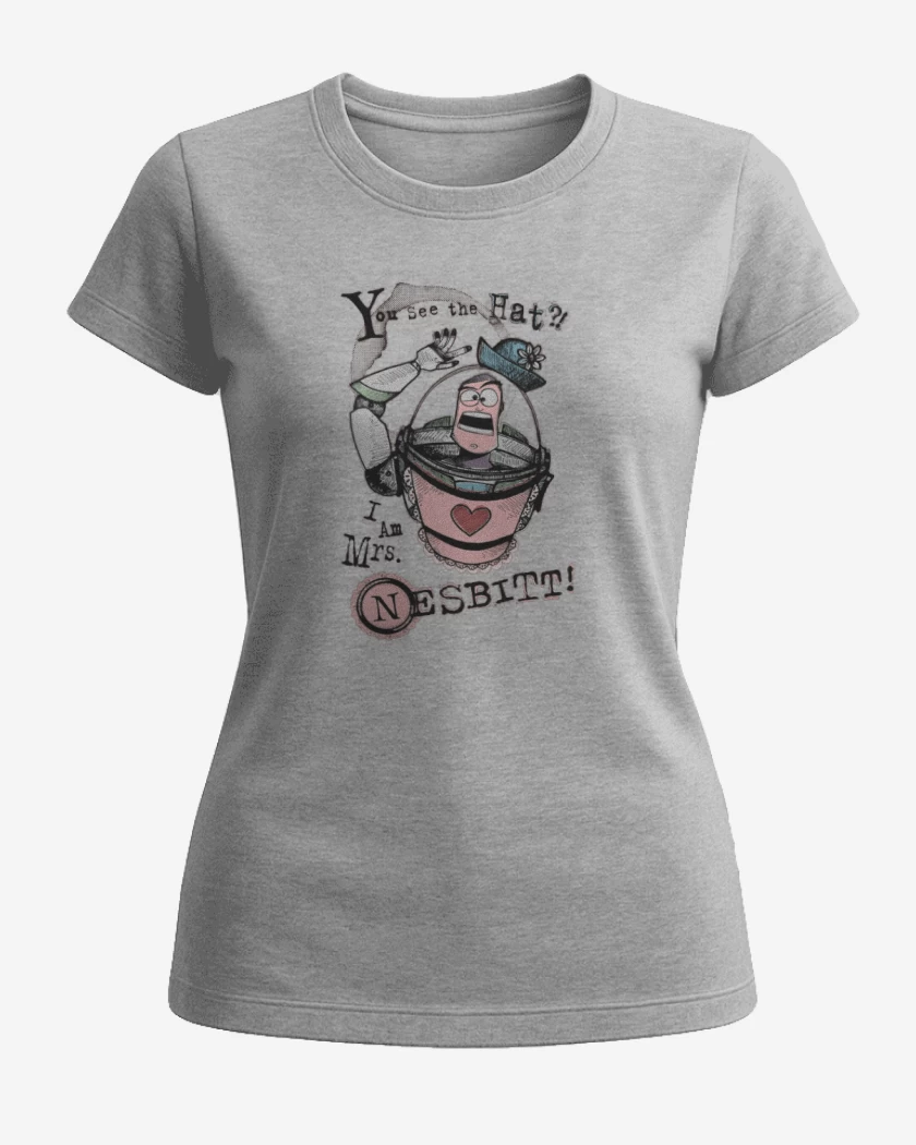Polera de Mujer Gris Melange de Sra Nesbitt