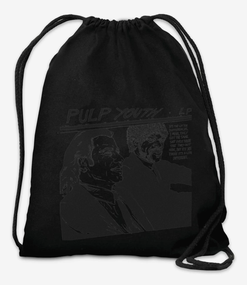 Mochila Negro de Pulp youth