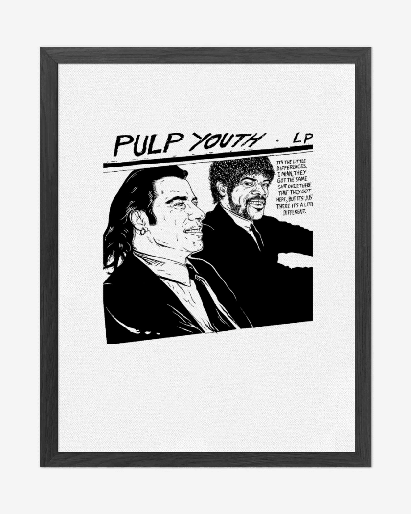 Cuadro decorativo Blanco de Pulp youth