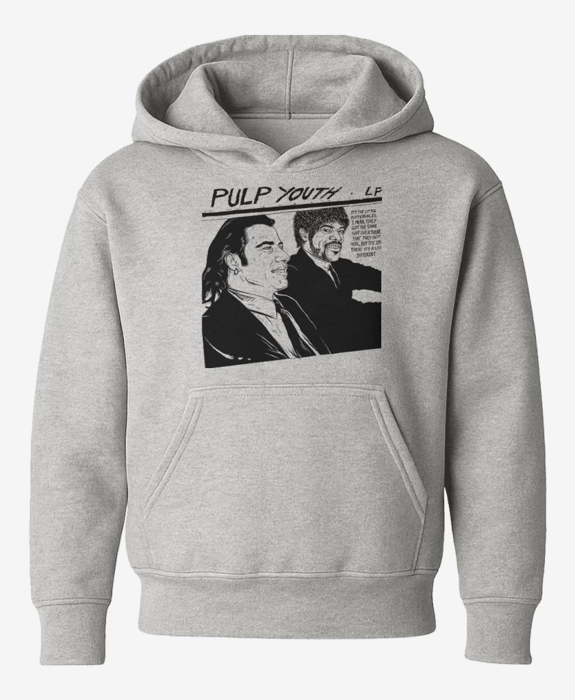 Poleron de niño Gris Melange de Pulp youth