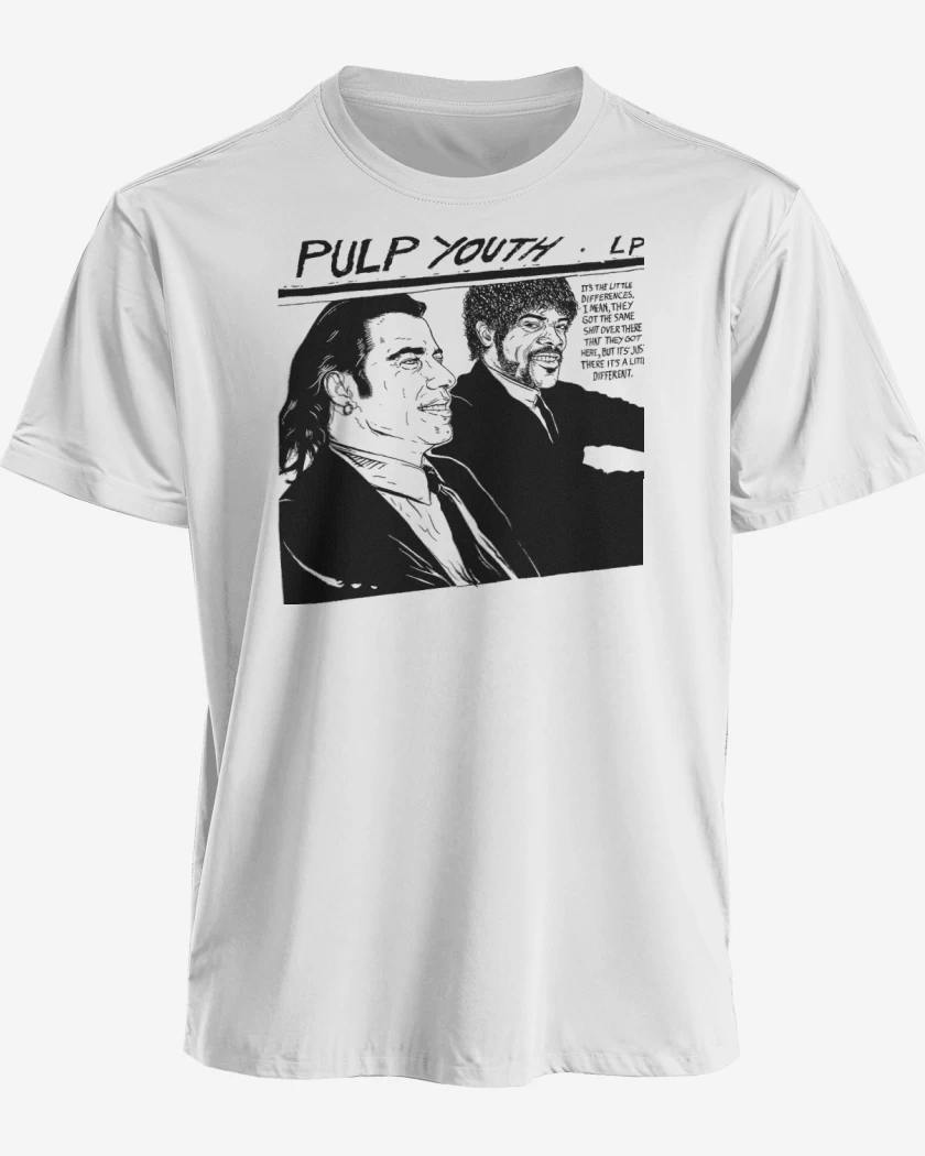 Polera premium Blanco de Pulp youth