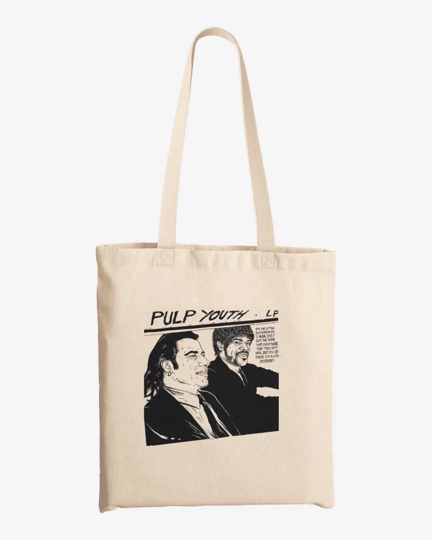 Totebag Blanco de Pulp youth