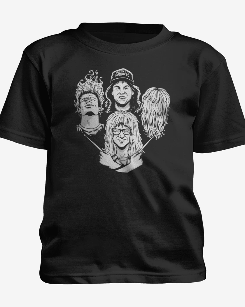 Polera de niño Negro de Bohemian rhapsody Wayne