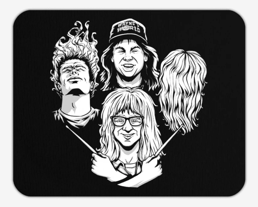 Mousepad Bohemian rhapsody Wayne