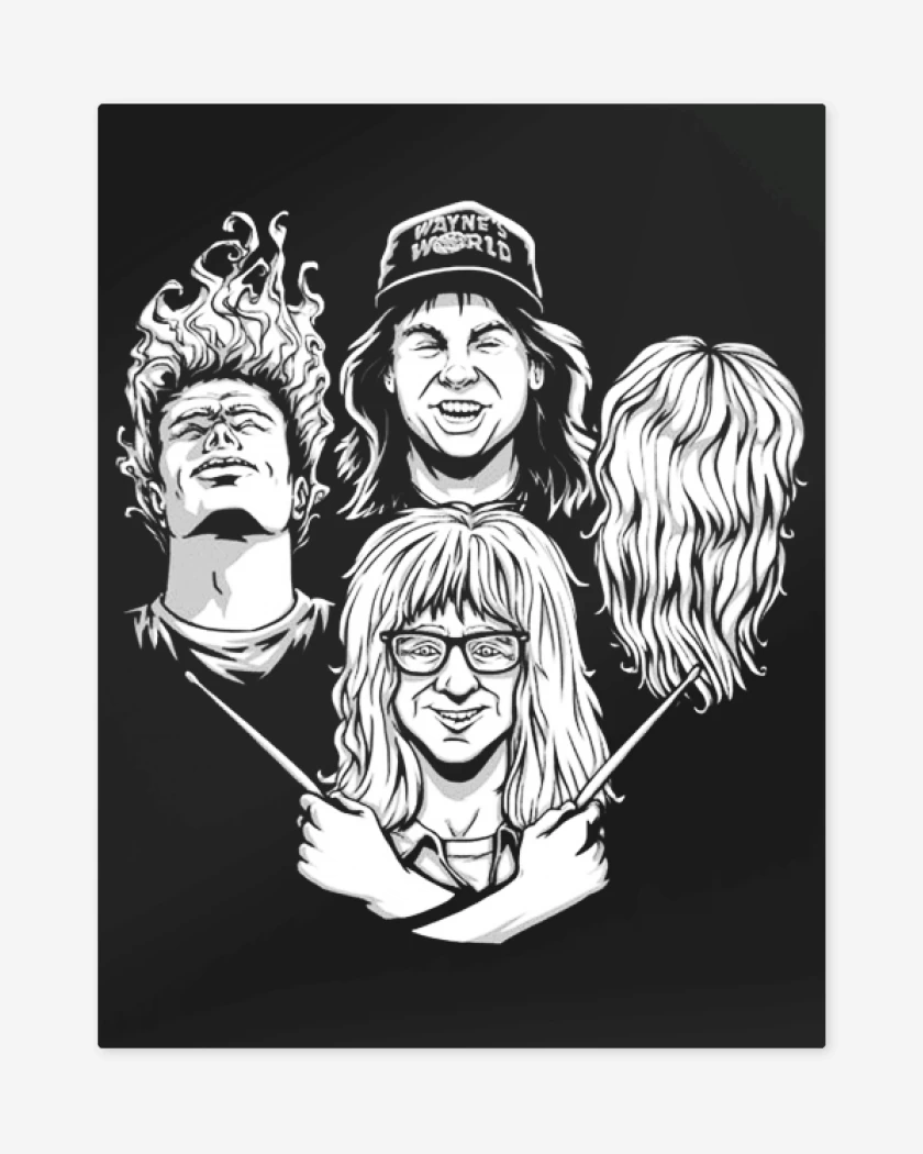 Print metalico Bohemian rhapsody Wayne