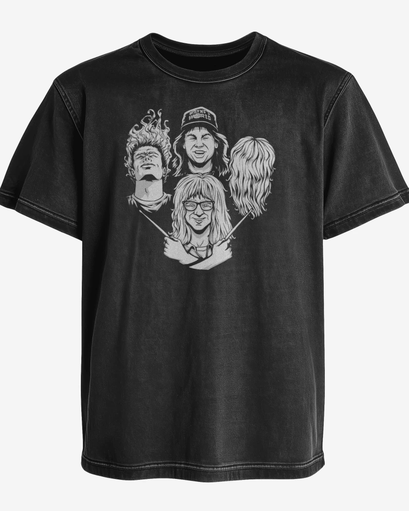 Polera desgastada Bohemian rhapsody Wayne