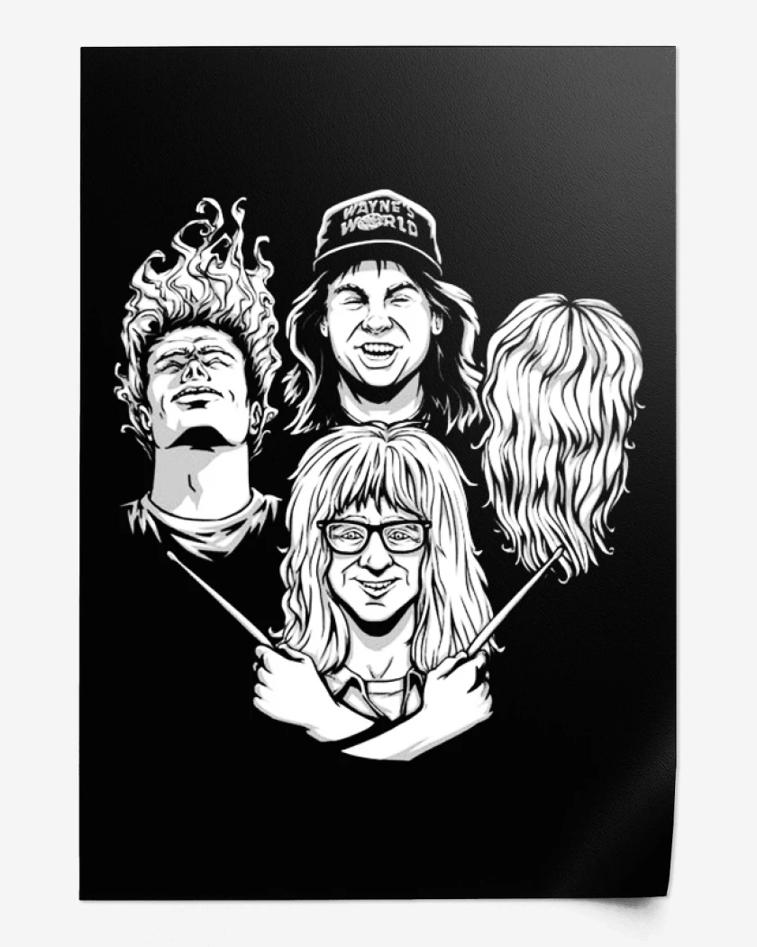 Print Bohemian rhapsody Wayne