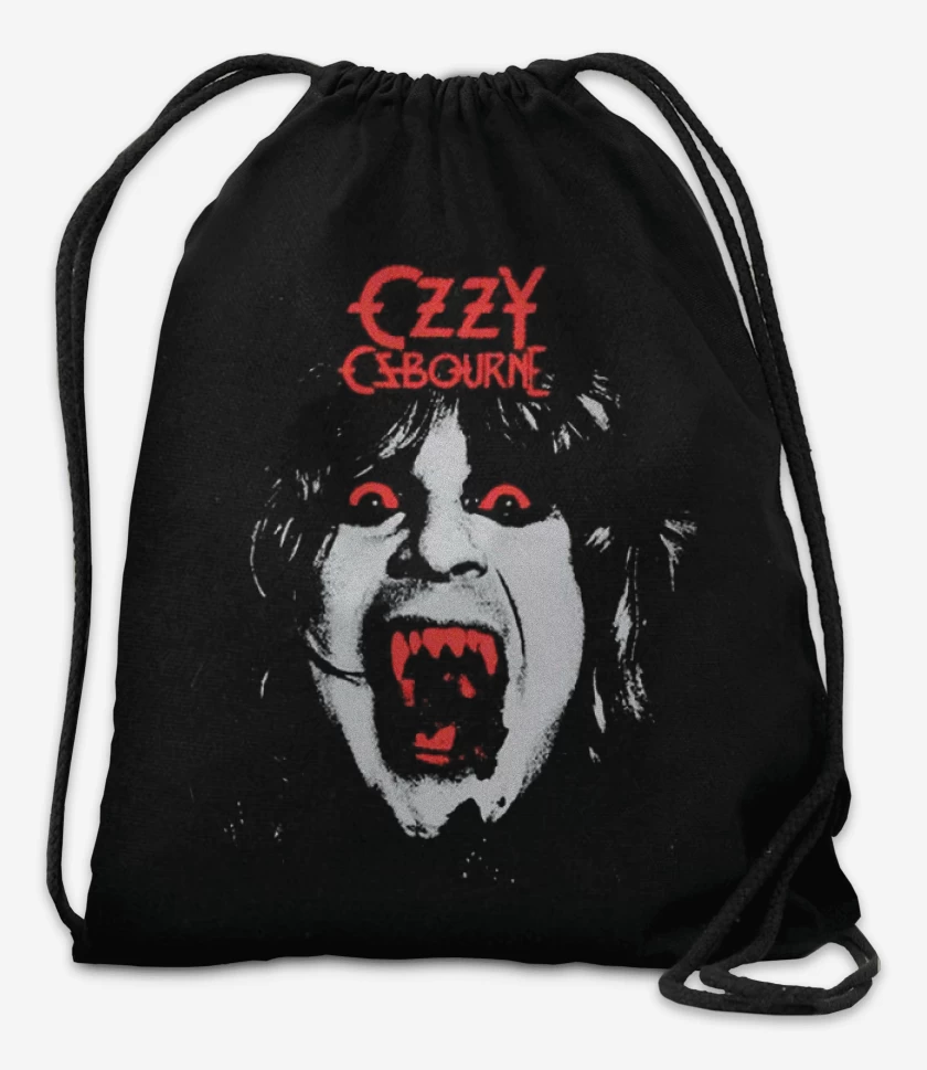 Mochila Negro de Ozzy