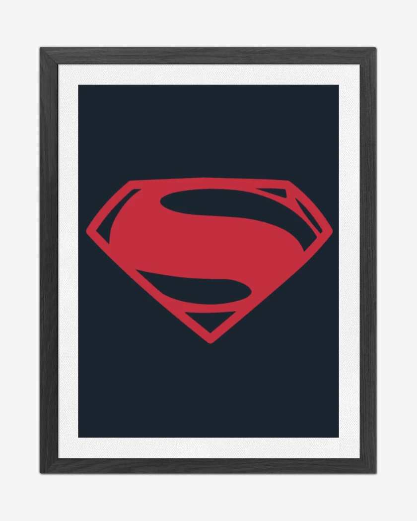 Cuadro decorativo Superman - Logo