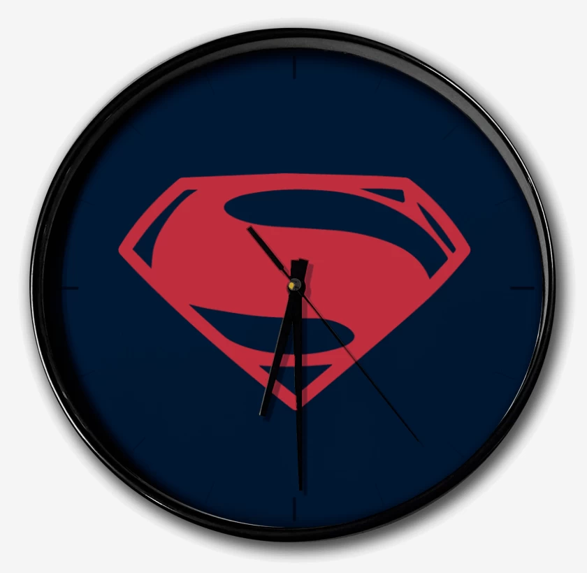 Reloj Azul Marino de Superman - Logo