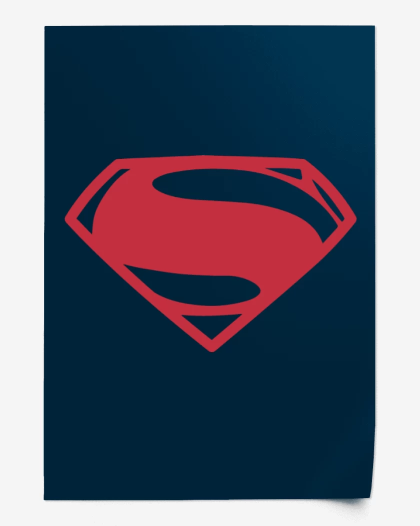 Print Superman - Logo