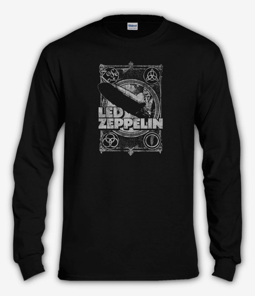 Polera manga larga Negro de Zeppelin