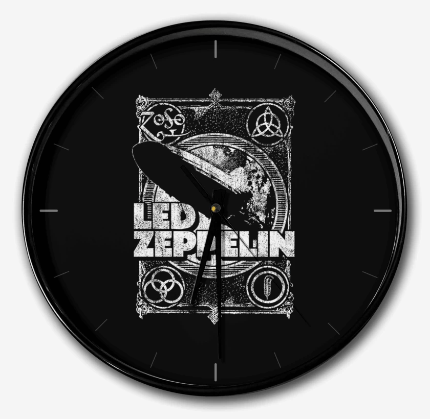 Reloj Negro de Zeppelin