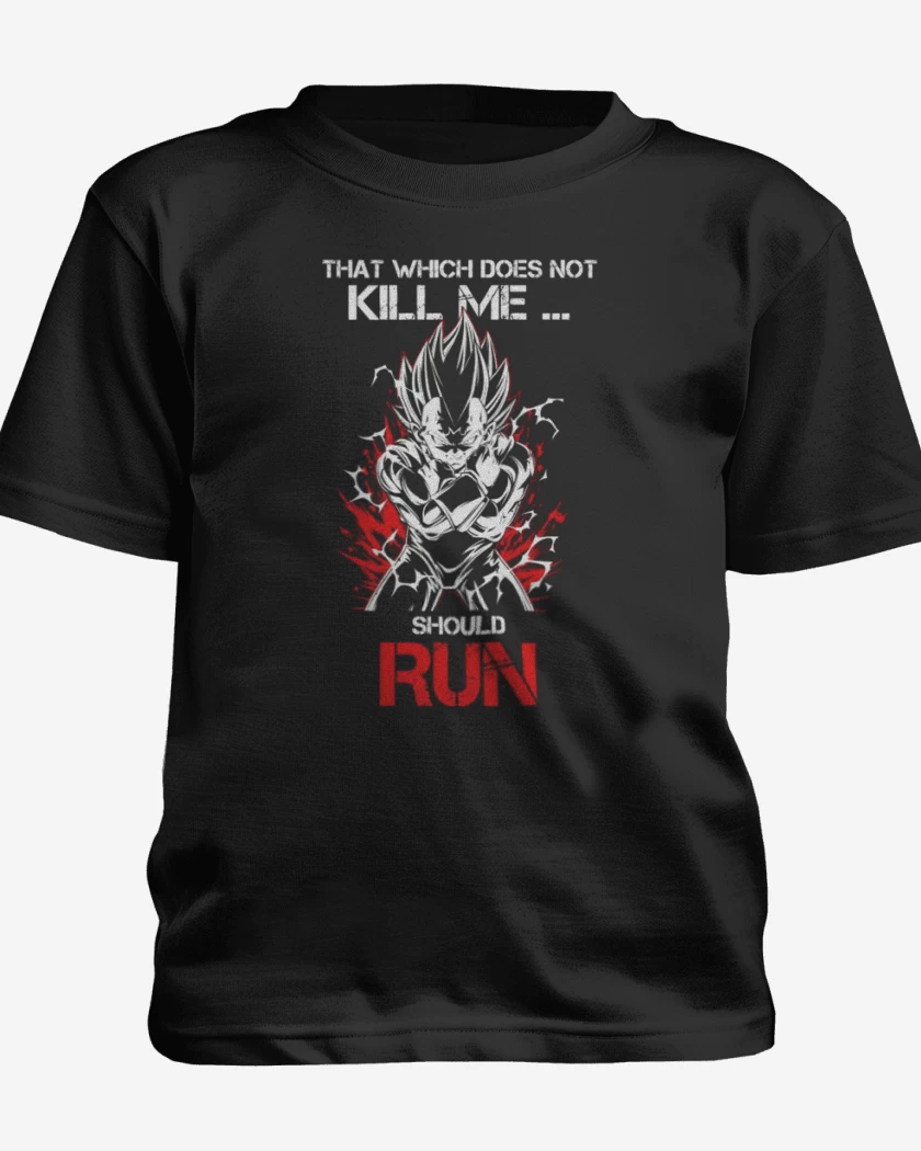 Polera de niño Negro de Vegeta Maligno
