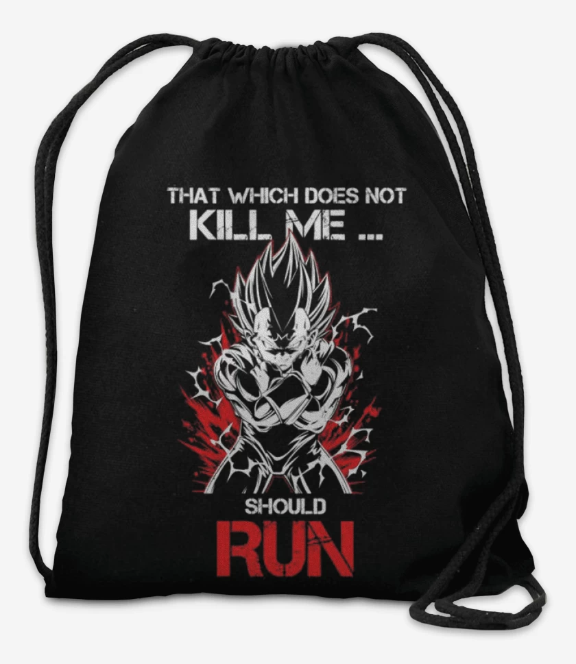 Mochila Negro de Vegeta Maligno