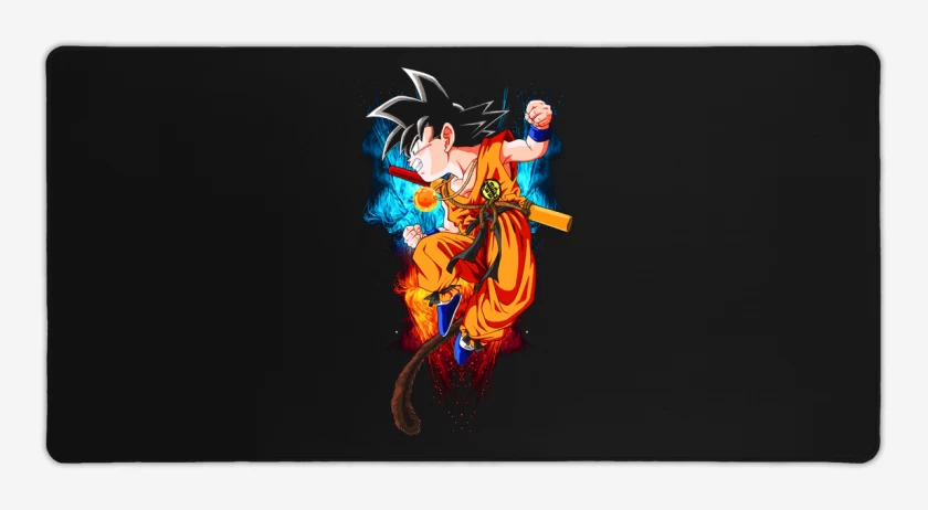 Mouse pad Gamer Negro de Goku 7