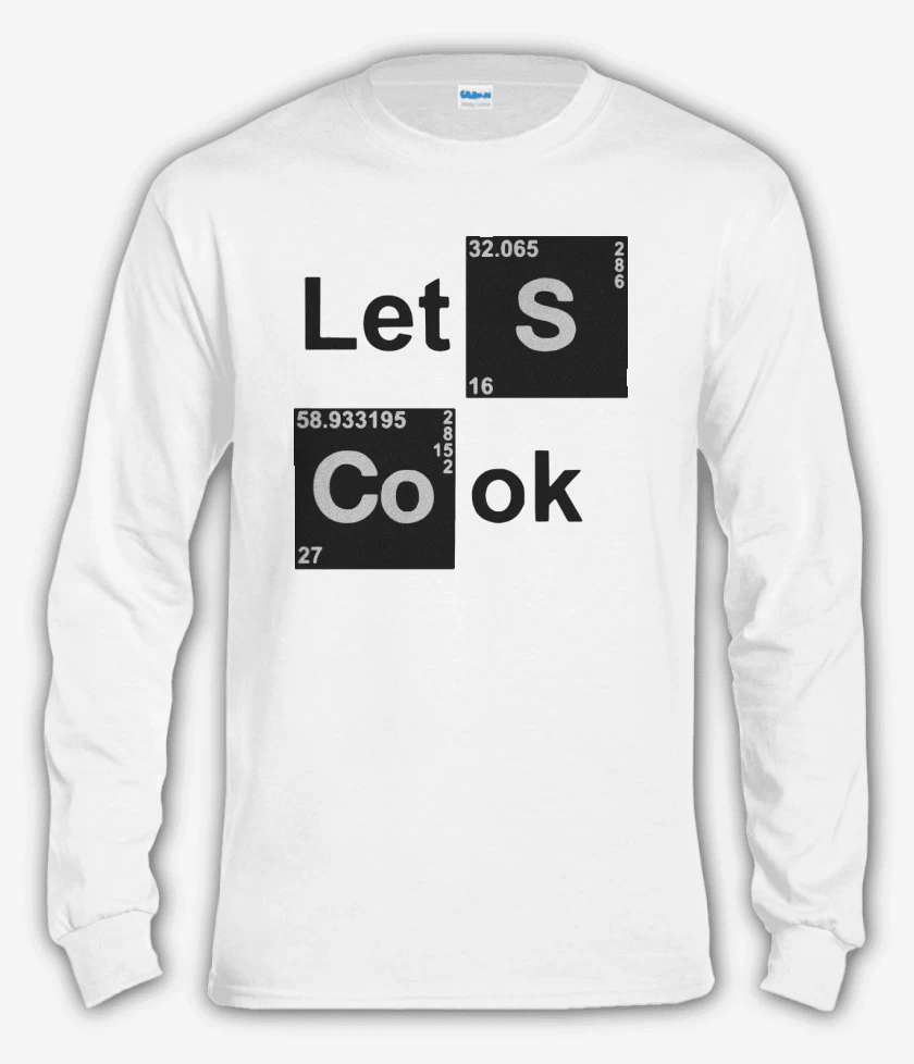 Polera manga larga Blanco de Lets Cook