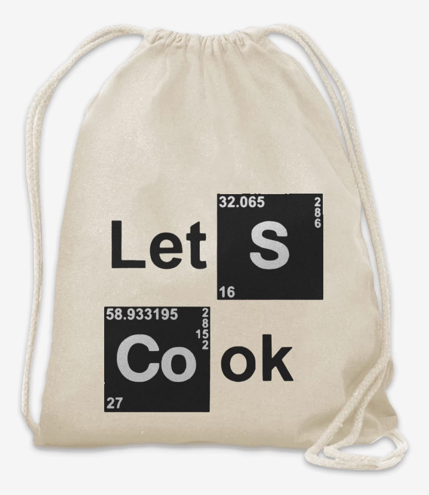 Mochila Blanco de Lets Cook