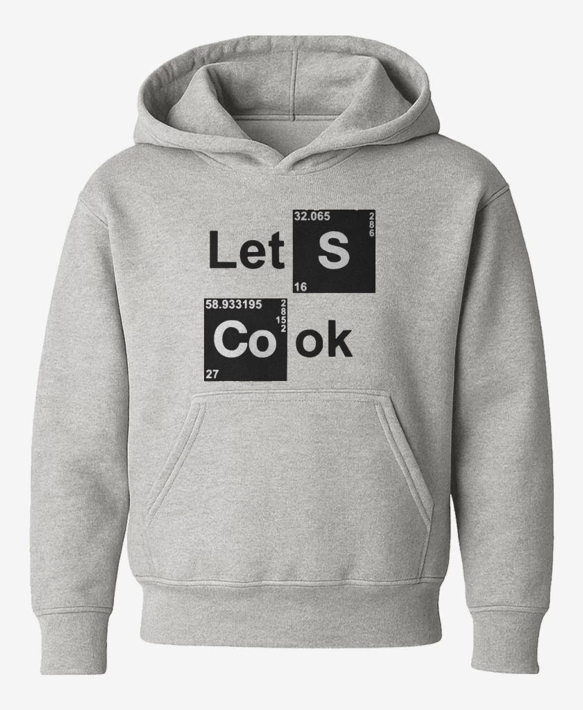 Poleron de niño Gris Melange de Lets Cook