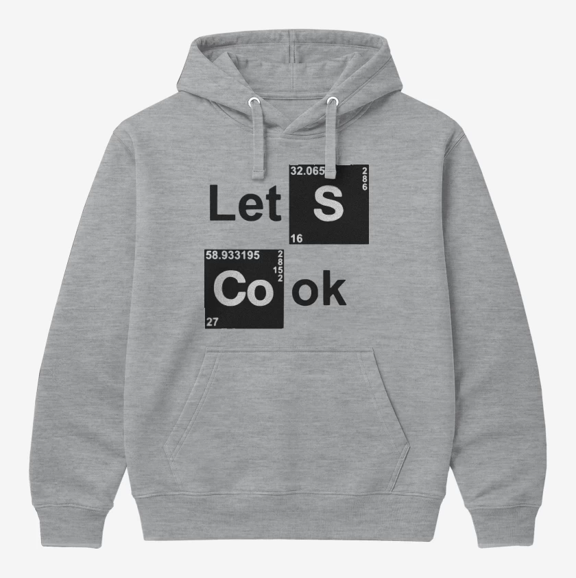 Polerón Canguro Gris Melange de Lets Cook