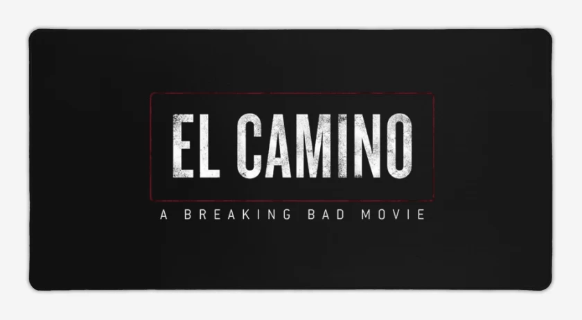 Mouse pad Gamer Negro de El camino