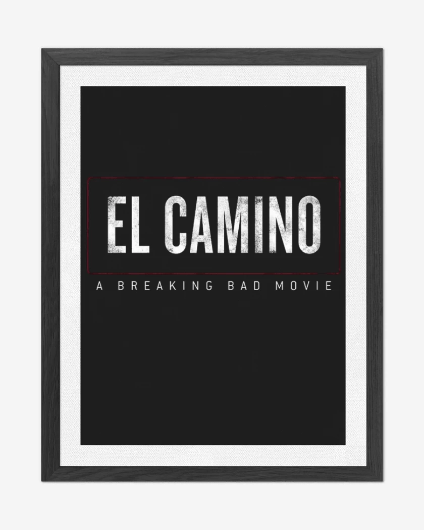 Cuadro decorativo Negro de El camino