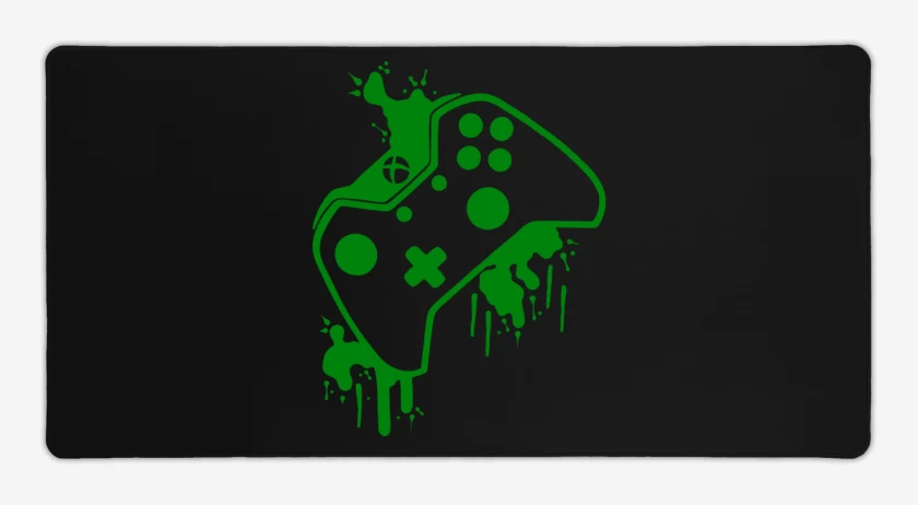 Mouse pad Gamer Negro de Xbox Joistick