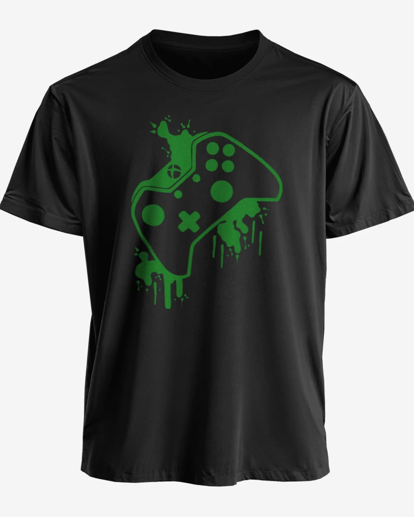 Polera premium Negro de Xbox Joistick