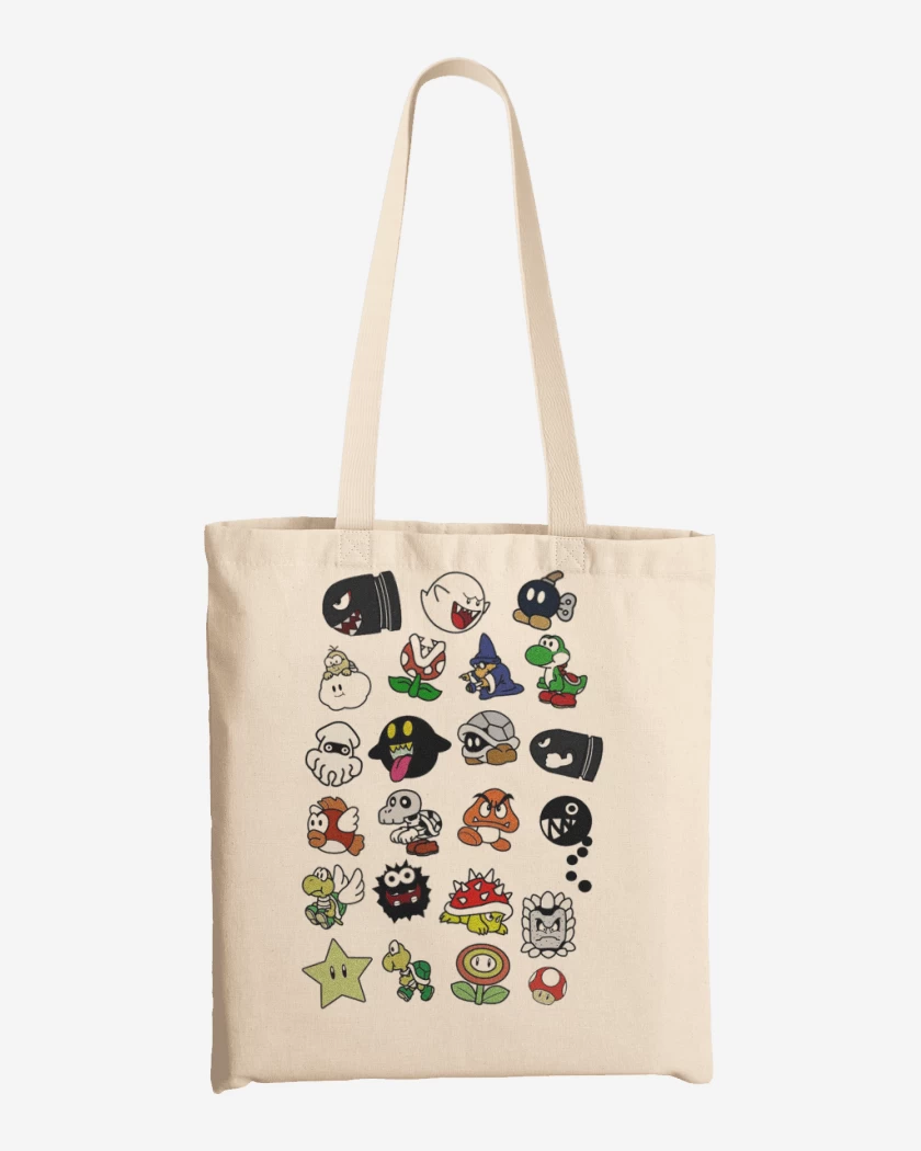 Totebag Personajillos